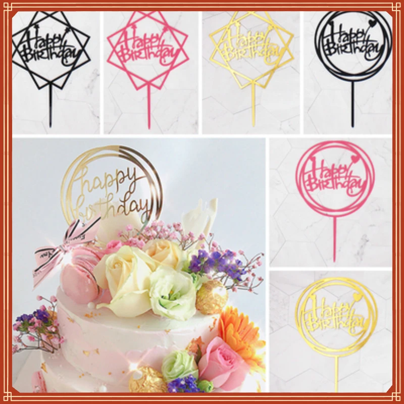 

4 Colors Acrylic Mr and Mrs Cake Topper Party Favors Wedding Cake Decorating Supplies Baking Accessories Anniversary Decorations