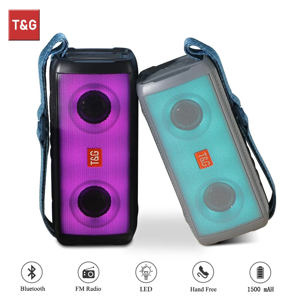 

Bluetooth-Колонка TG345, 10 Вт, 1500 мАч, водостойкая