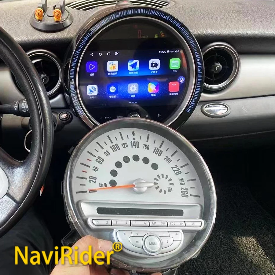 

Android 256 ГБ беспроводной CarPlay Android Auto для BMW Mini Cooper R55 R56 R57 R58 R59 Countryman R60 R61 2007-2013 авто радио Gps