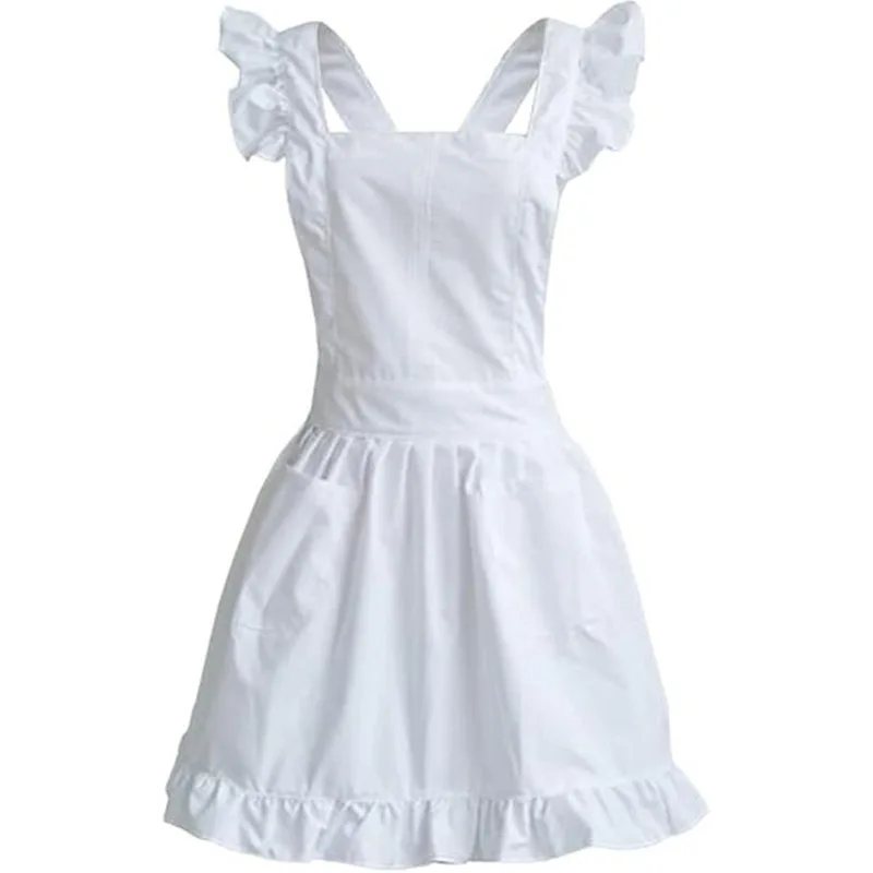 Средняя длина Садовый флорист Льняная маслостойкая горничная Хлопок Кулинарный