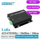 SX1262 SX1268 E90-DTU(400SL30) LoRa реле 30 дБм RS232 RS485 433 МГц 470 МГц Modbus приемник LBT RSSI беспроводной Радиочастотный трансивер
