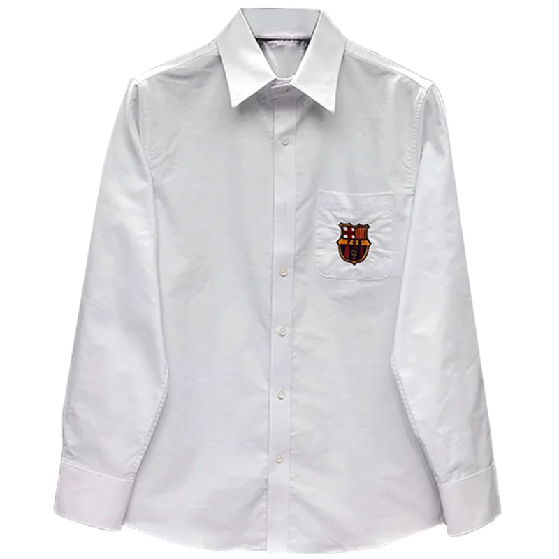 TB THOM Men‘s Shirt Spring Autumn Fashion Brand Shirt 4-Bar Stripe Cotton Oxford Classic Shirts Korean Casual Wholesale TB Shirt