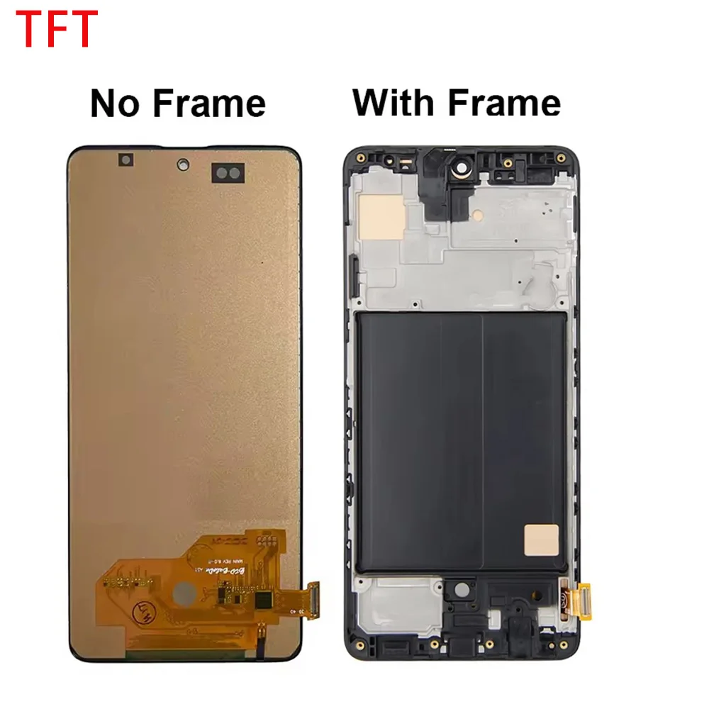 Супер Amoled A51 для Samsung Galaxy A515 ЖК-дисплей дигитайзер сенсорного экрана в сборе