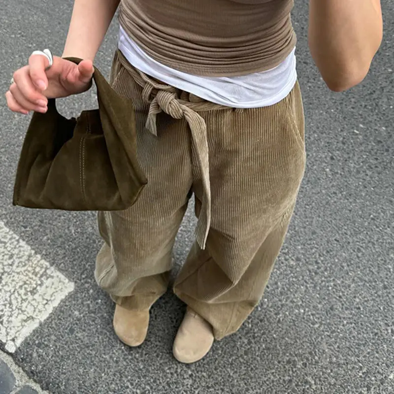 Женские вельветовые брюки