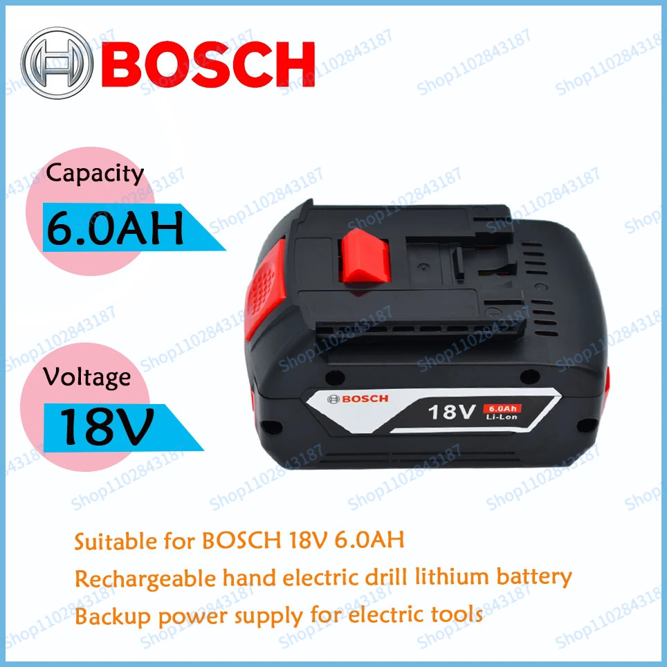 

Original Bosch 18V 6.0AH rechargeable lithium-ion battery