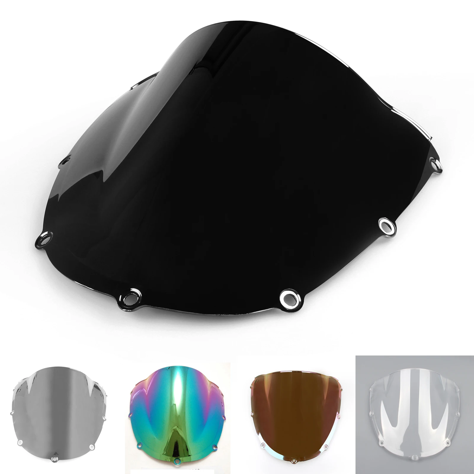

Topteng Windshield WindScreen Double Bubble For Honda CBR954RR 2001-03 CBR 954 RR Motorcycle Accessories