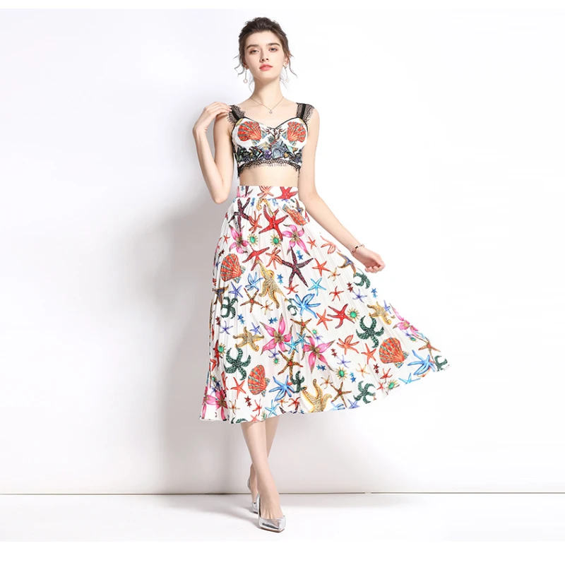 

2022 Spring New Dresses for Women Party MOKOTODO Pencil Casual Knee-Length Polyester Floral Office Lady Square Collar crazy deal