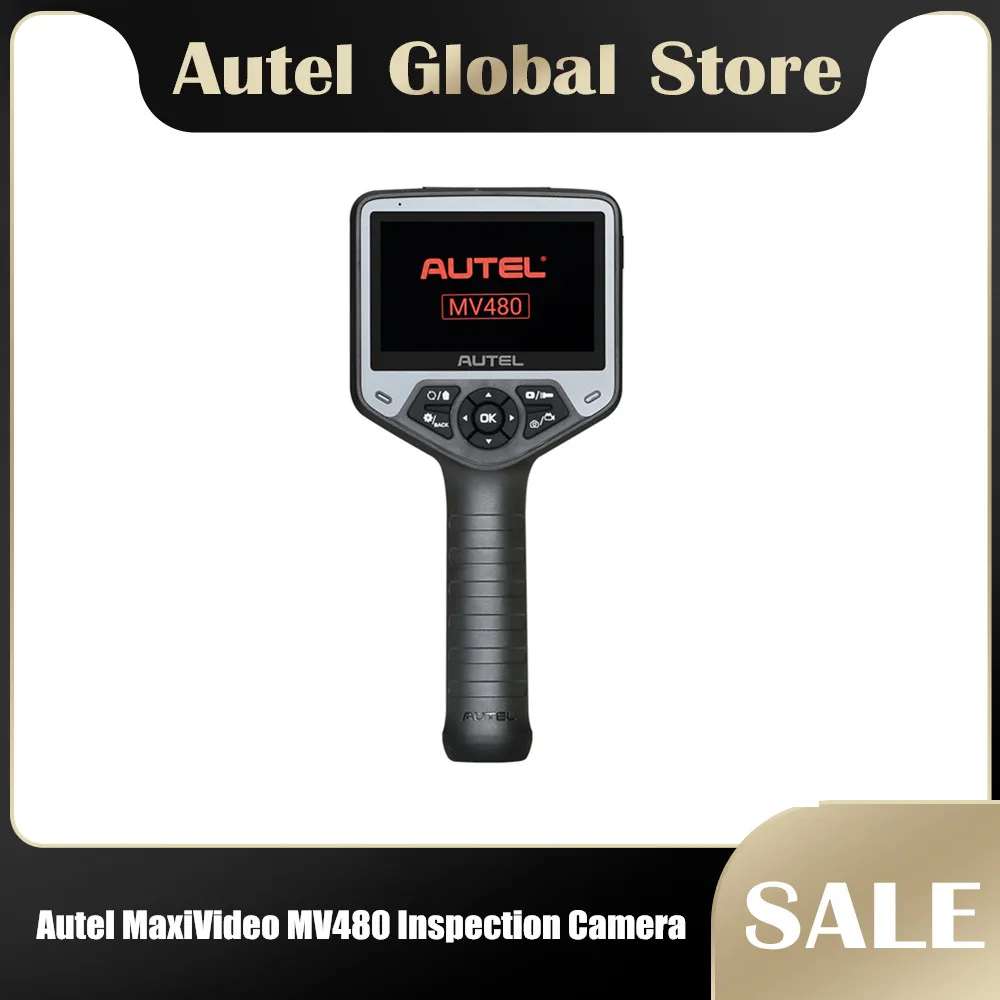 

Autel Maxivideo MV480 двойная камера цифровой видеоскоп Инспекционная камера эндоскоп с головкой 8,5 мм