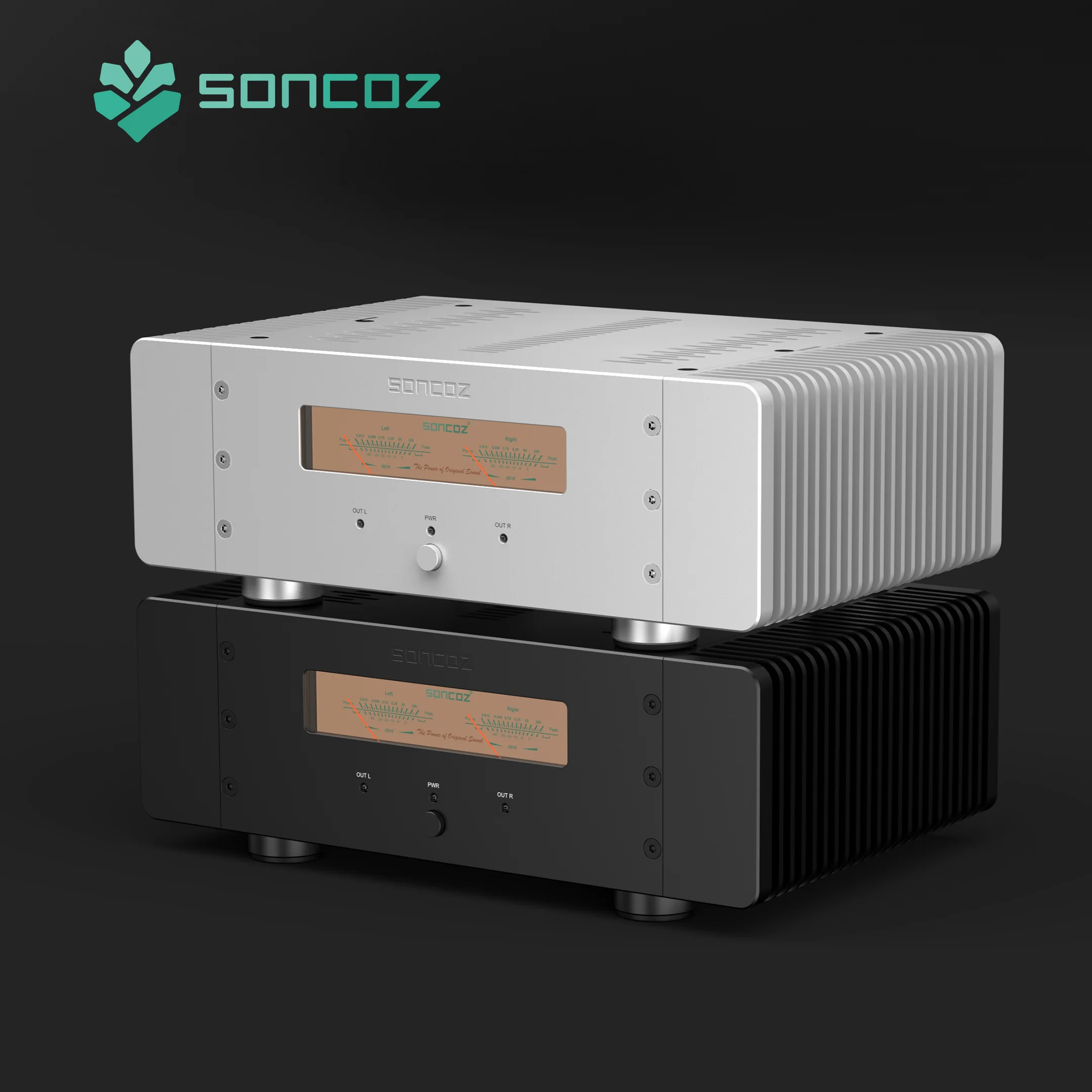 Фото Усилитель мощности SONCOZ SGP1 класса AB, стереофонический, референсного уровня, с ЦАП, на мультиплексированном проводе 6N OCC из монокристаллической меди, Hi-Fi усилитель. №1
