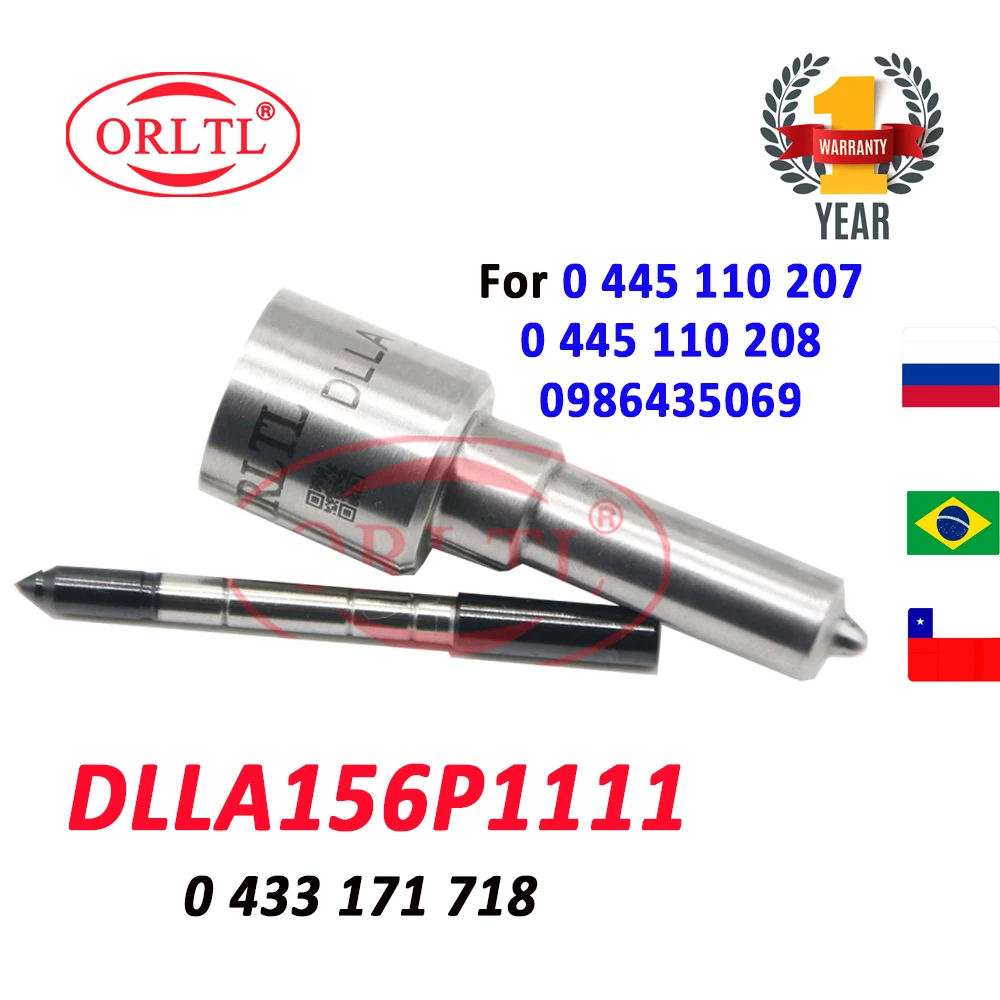 ORLTL DLLA 156 P 1111 Форсунка дизельного инжектора 0433171718 Топливный автоматический