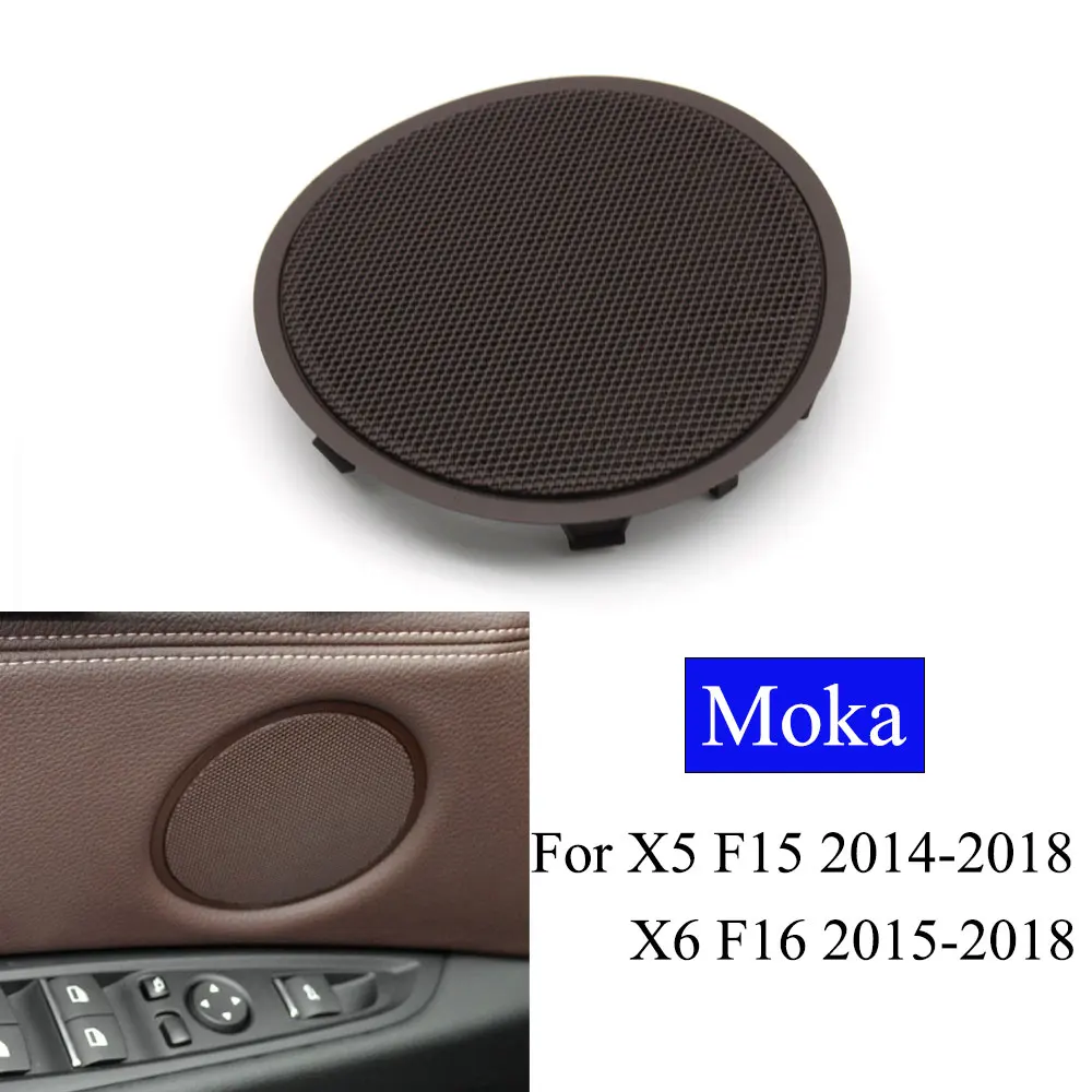 

Внутренняя передняя/задняя дверь, громкоговоритель, крышка гриля, зеркальная панель динамика, отделка, замена для BMW X5 X6 F15 F16 2014-2018