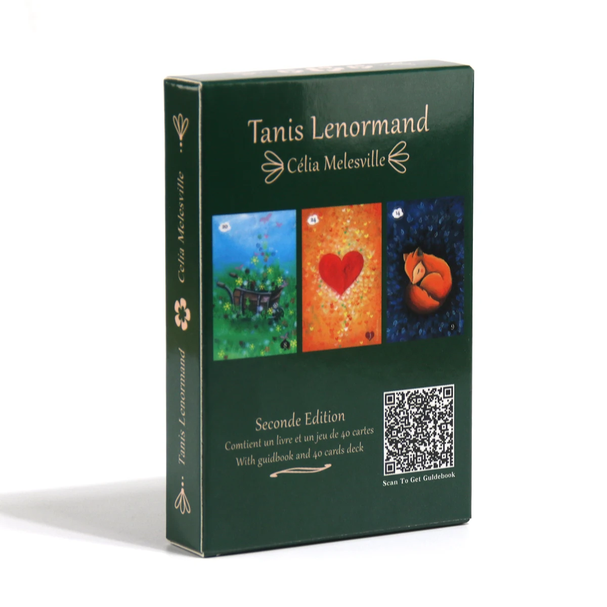 Карточки Tanis Lenormand от Celia Melesville карты из высококачественной полноцветной бумаги с