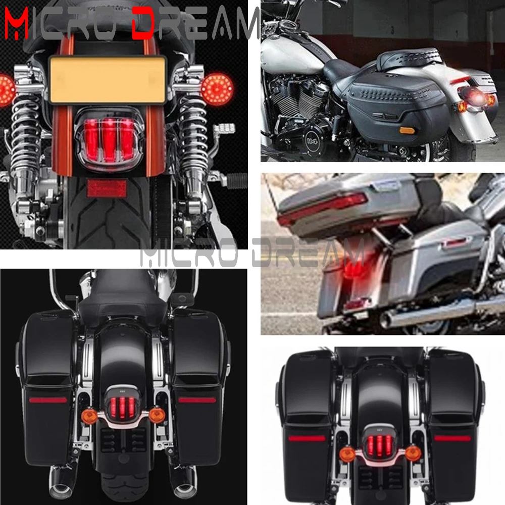 Задний тормоз для мотоцикла лампа заднего хода с низким профилем указателем