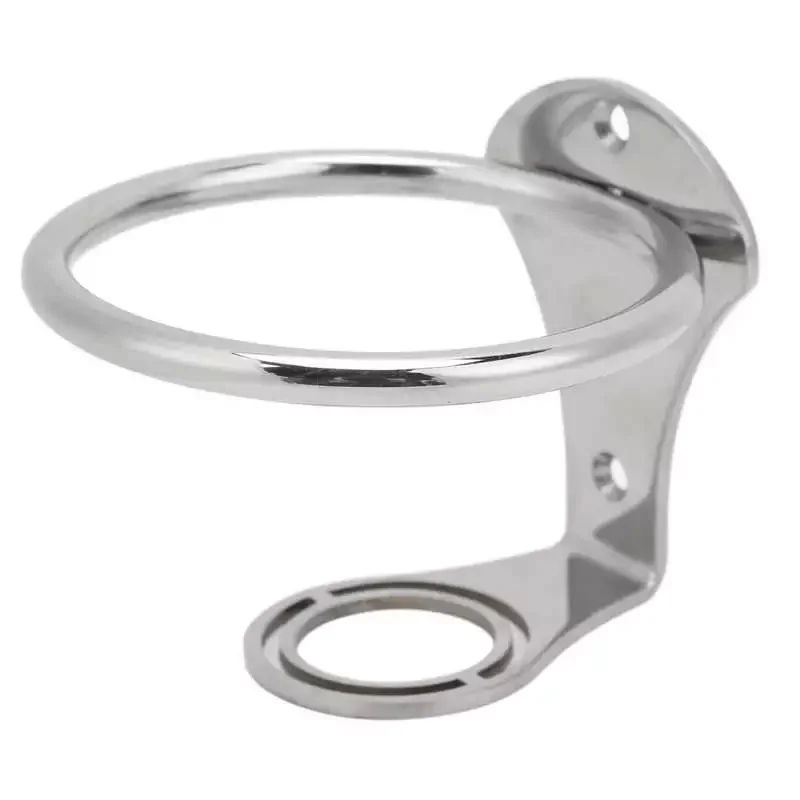 

Ring Drink Holder Lightweight RV Bottle Holder High Hardness Universal 316 Stainless Steel High Accuracy Sturdy for Car for