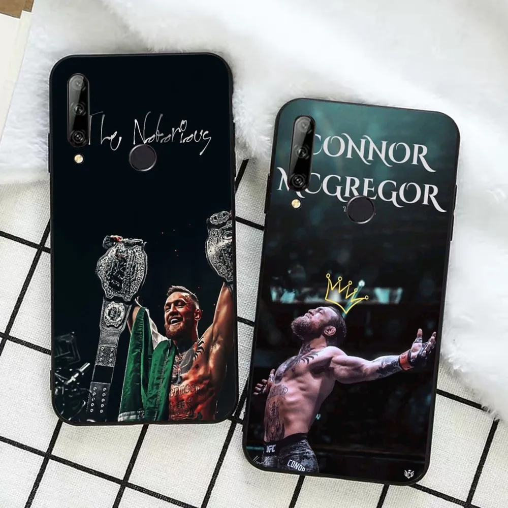 C-Conor M-McGregor Boxing Phone Case For Huawei Honor 10 lite 9 20 7A 9X 30 50 60 70 pro plus Soft Silicone Cover