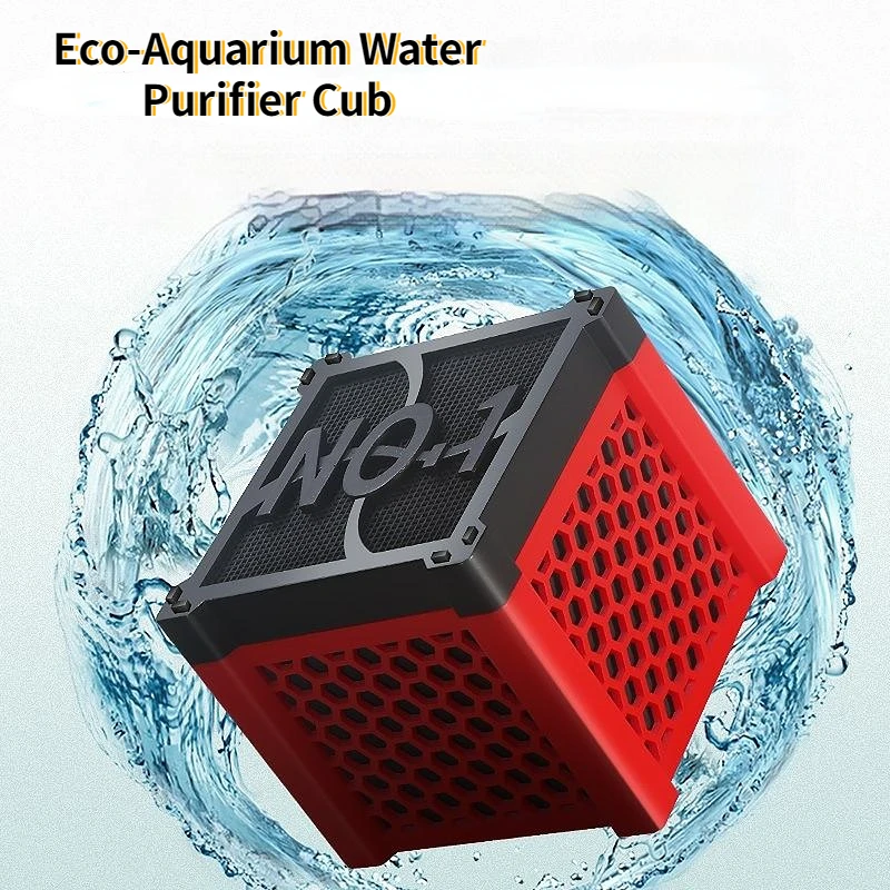 

Aquarium Activated Carbon Filter Fish Tank Eco-Aquarium Water Purifier Cube Filter Ultra Strong Filtration Deodorizing Fishy