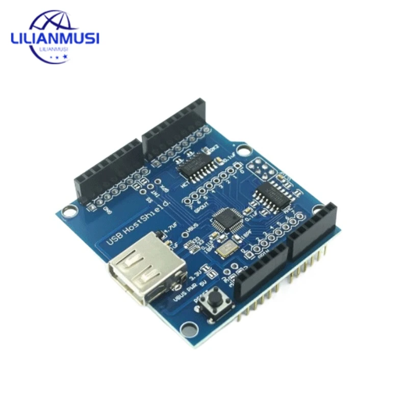 Щит хоста USB 2,0 совместимый с Google ADK UNO MEGA MAX3421 с Arduino для Android ADK Поддержка UNO Мег