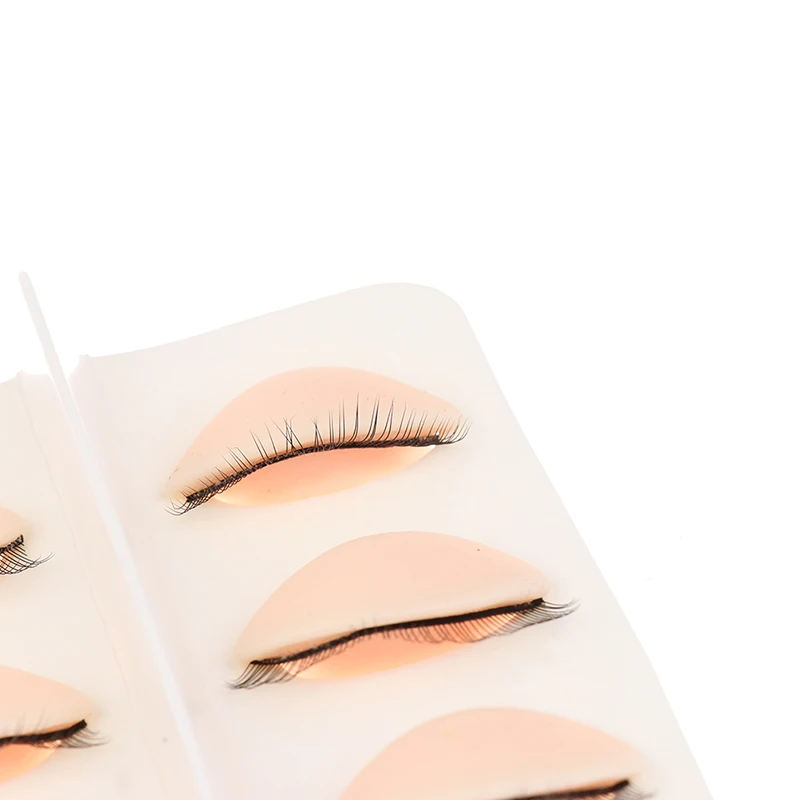 

False Eyelash Extension Practice replacement Silicone Removable Eyelids