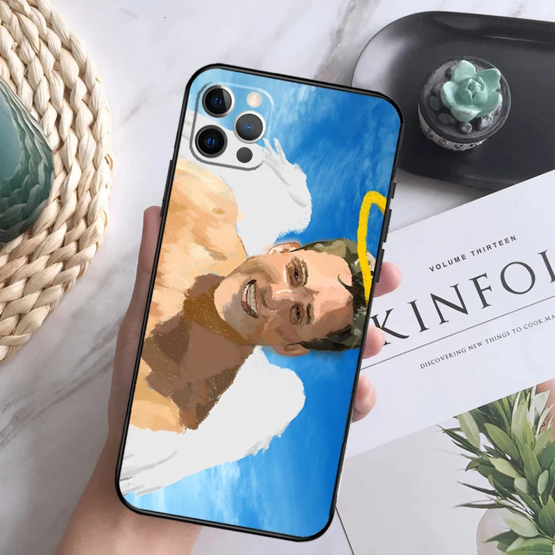 Мягкий чехол для iPhone 16 Pro Max 13 12 Mini XS X XR 11 15 14 Plus