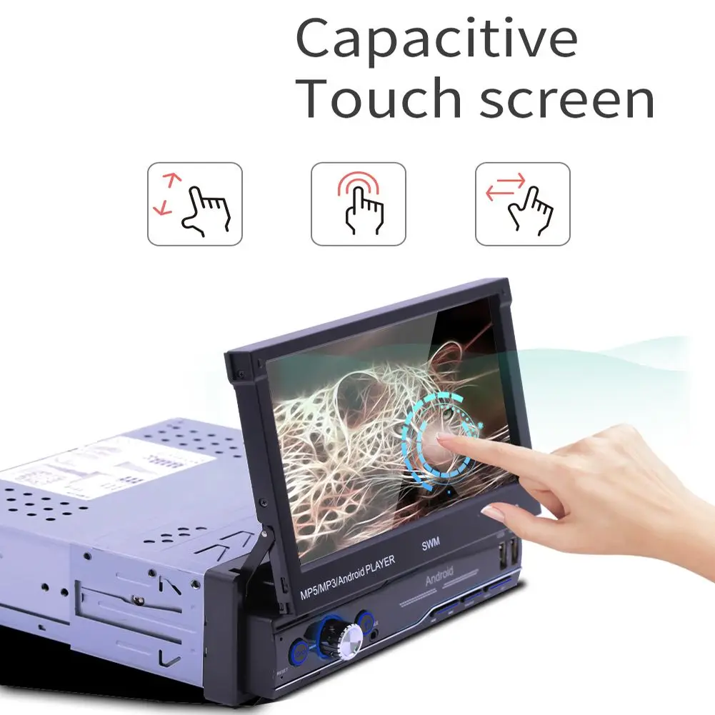 

7 Inch Car GPS Navigation Radio Wifi USB Charging HD Touch Screen Car MP5 Player Car Radio Tuner For Android