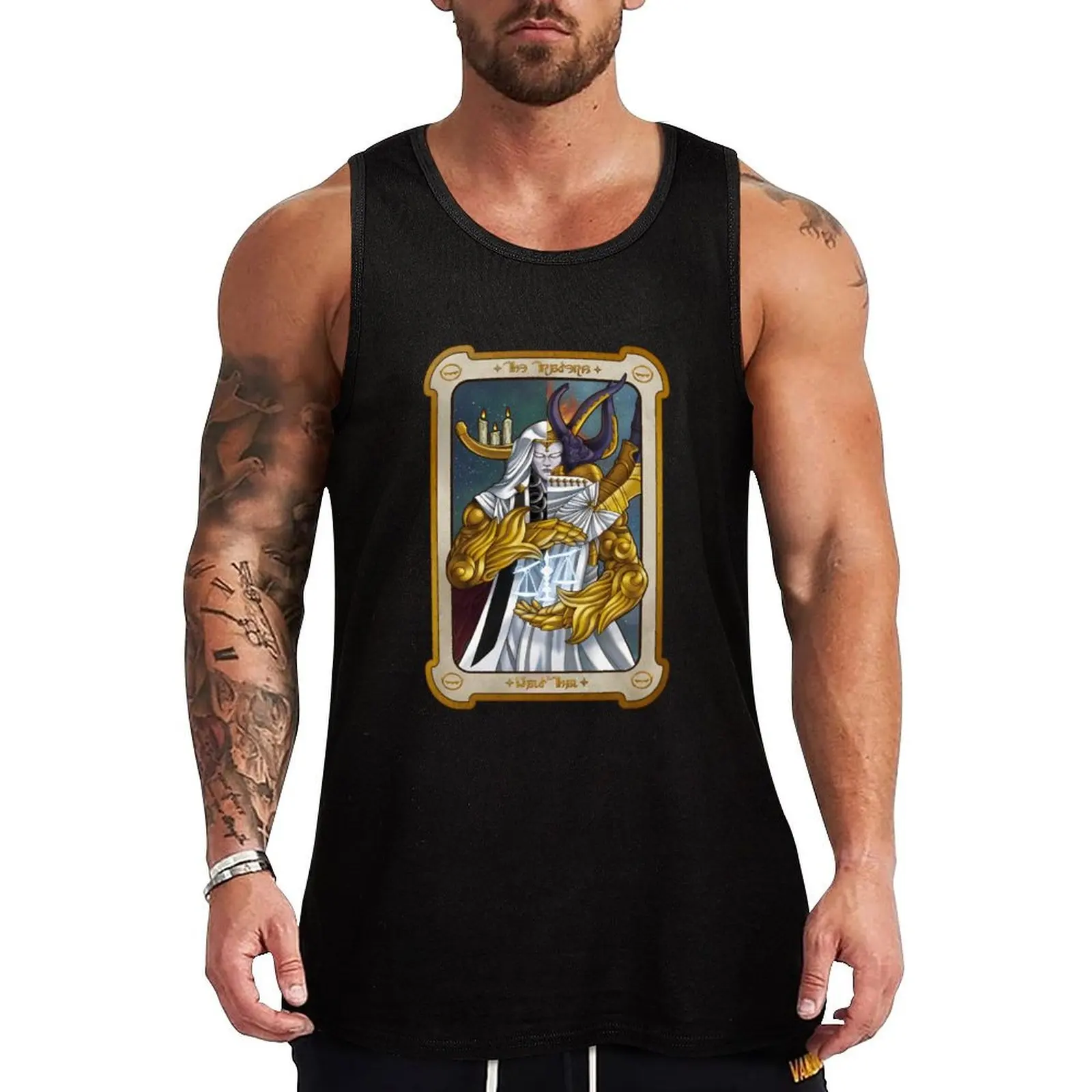 Nald'Thal The Traders Tank Top футболка без рукавов для мужчин аниме