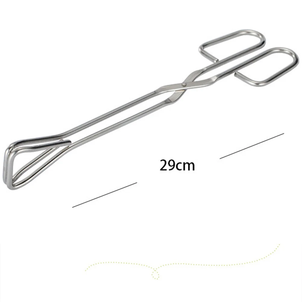 

Salad Tongs Stainless Steel Fashion Food Multifunctional Clip Heavy Practical Bread Durable BBQ Useful Barbecue