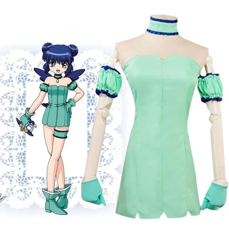 

Аниме Токио Mew Косплей костюмы Aizawa Minto без бретелек платье юбка наряд для девочек женщин ролевые игры Хэллоуин карнавал костюм