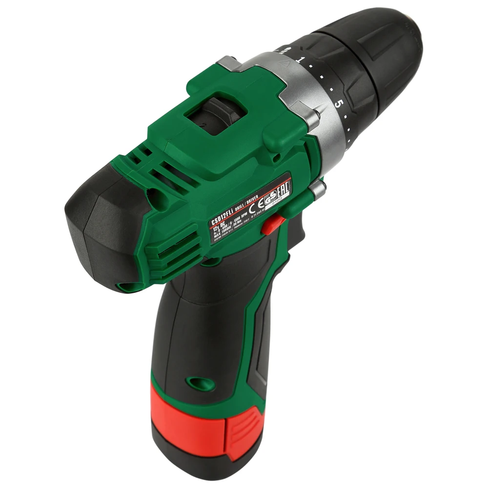 Дрель-шуруповерт аккумуляторная STATUS CSL12-2 Li (2 Li-ion батареи 10 8 В емкость 1 3 Ач