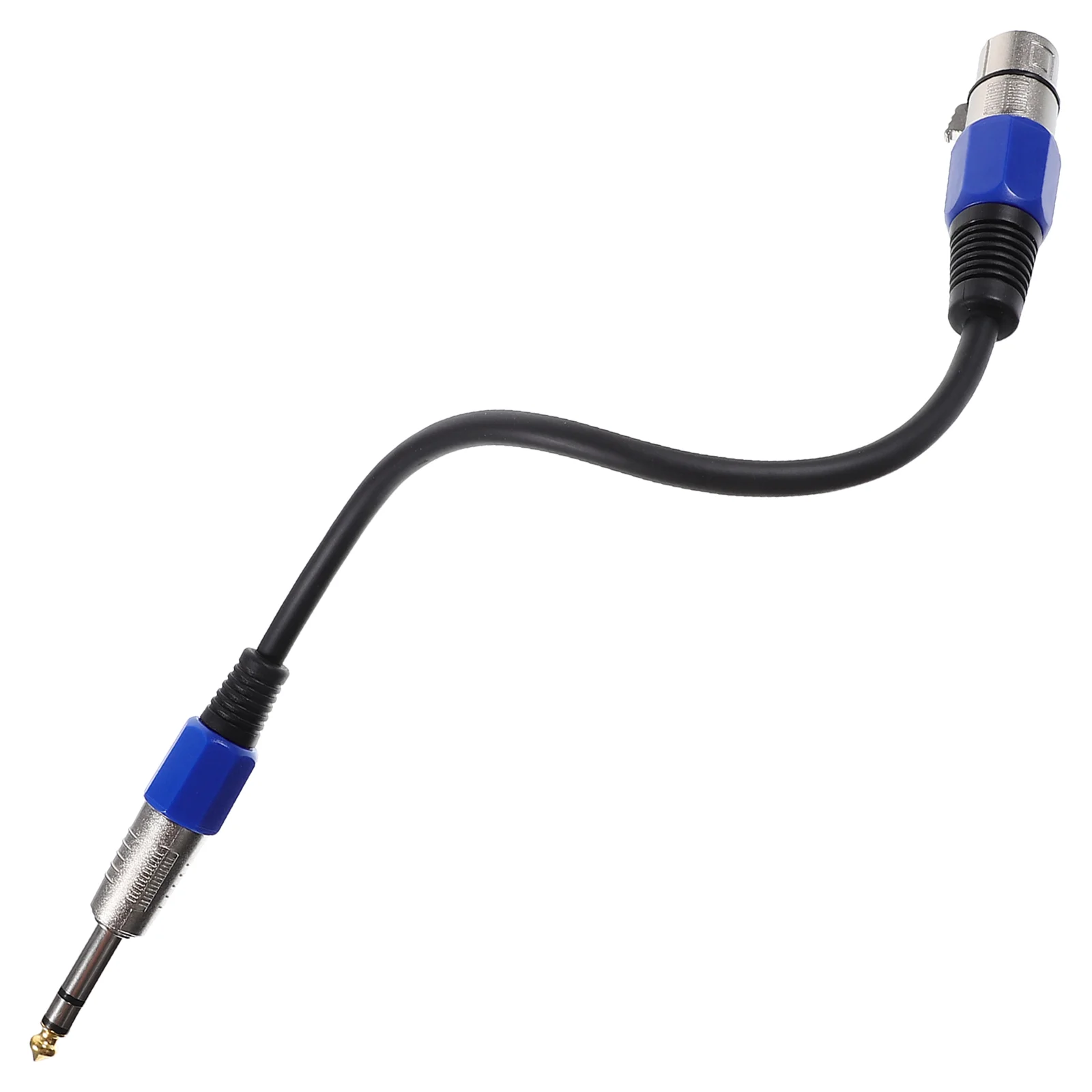 

2pcs XLR To 1/4 Adapter Patch Cable Cord Male To Female Audio Converter Adapter