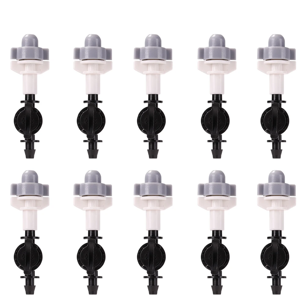 10 шт./компл. Распылительная насадка 6 мм Быстроразъемное орошение сада газона