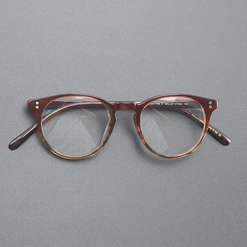 Acetate ov5183 Ретро оправа для очков мужские и женские оптические очки черепахового