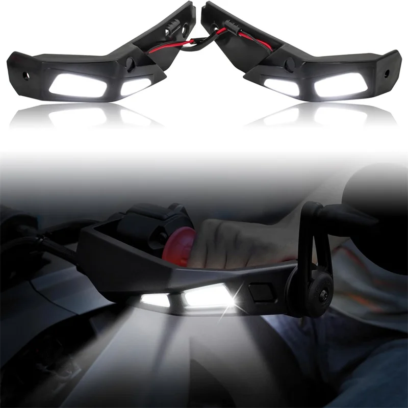 1 пара защитных накладок на телефон с фонариками для Can Am Ryker 600 900 спортивная и