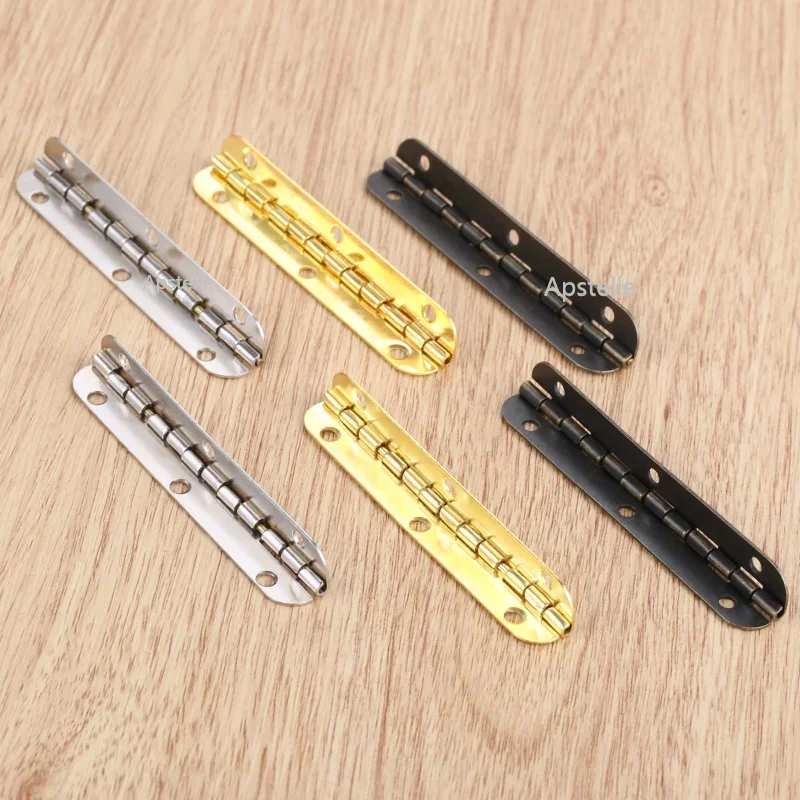 Удлиненная дверная петля шкафа длинная плоская удлиняющая на 300 градусов черная