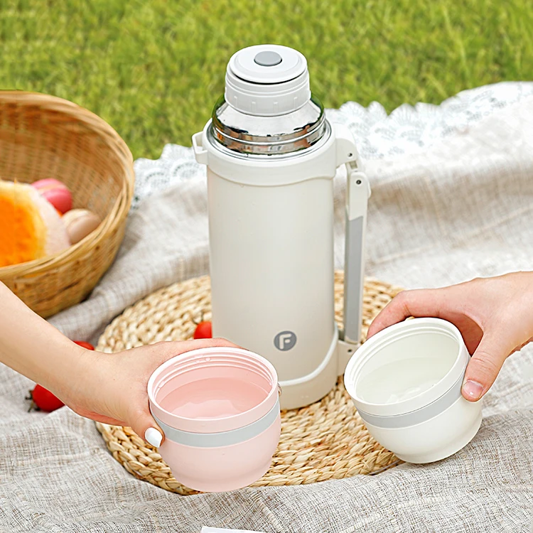 

Large Capacity Thermos Cup Female Outdoor Thermos Household Thermos Portable Water Cup Stainless Steel Thermos