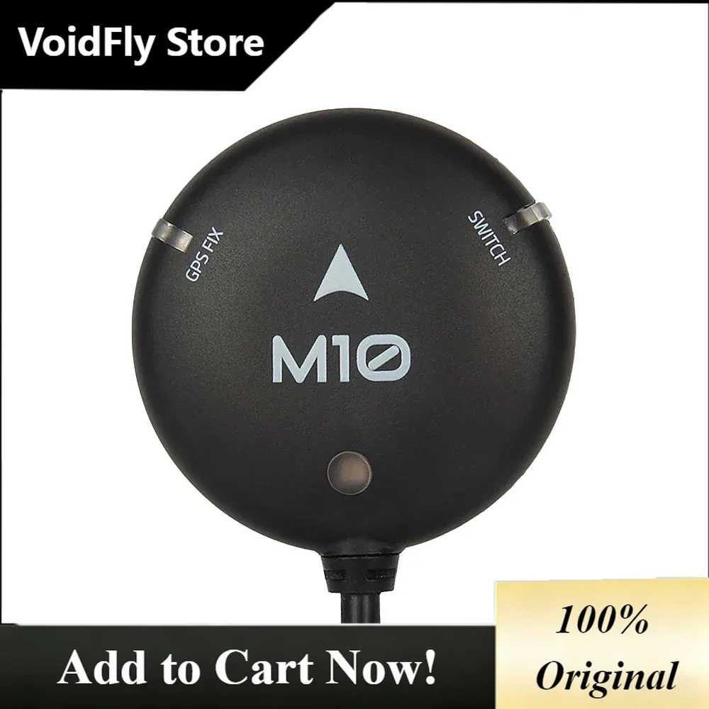 Фото Модуль GPS VoidFly Holybro M10 (стандартный/вторичный) для Pix32 и Pixhawk 1/2.4.6/2.4.8, компас IST8310 115200 5 Гц для RC FPV №1