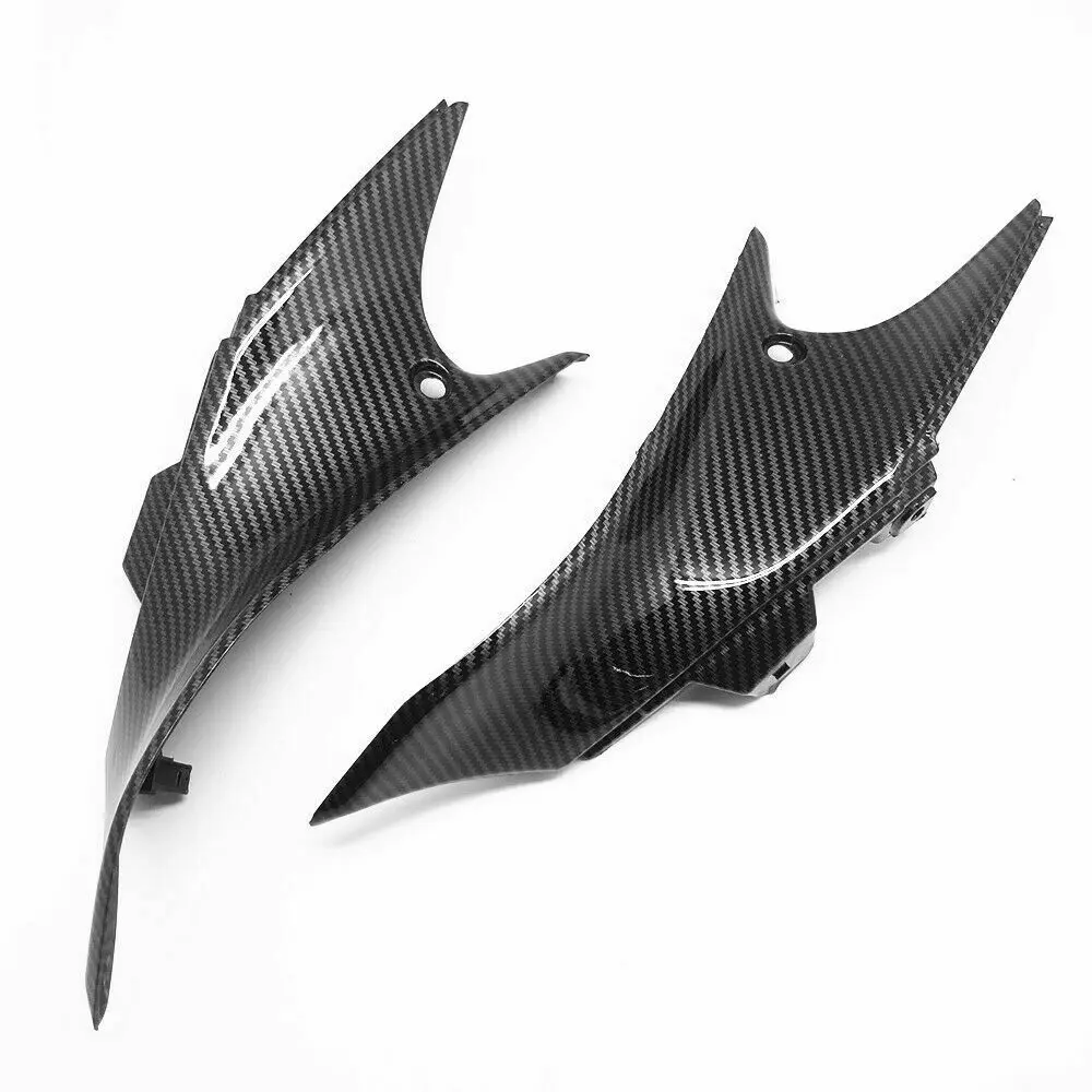 

Motorcycle Accessories Hydro Dipped Carbon Fiber Finish Tank Side Cover Driver Seat Fairing For HONDA CBR 250R 2011-2014