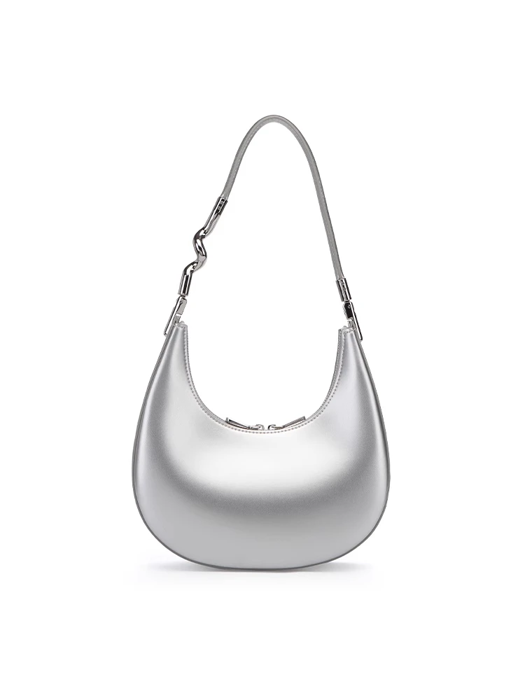 Модная уникальная женская сумка Moon Bag из натуральной кожи простая через плечо