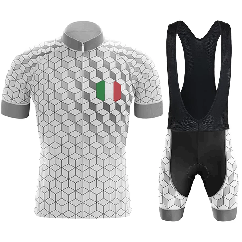 

Costume for Men's Bike Mtb Male Cycling Clothing Italy Team Bib Mountain Shorts Man Sports Set Triatlon Woman Summer Maillot Kit