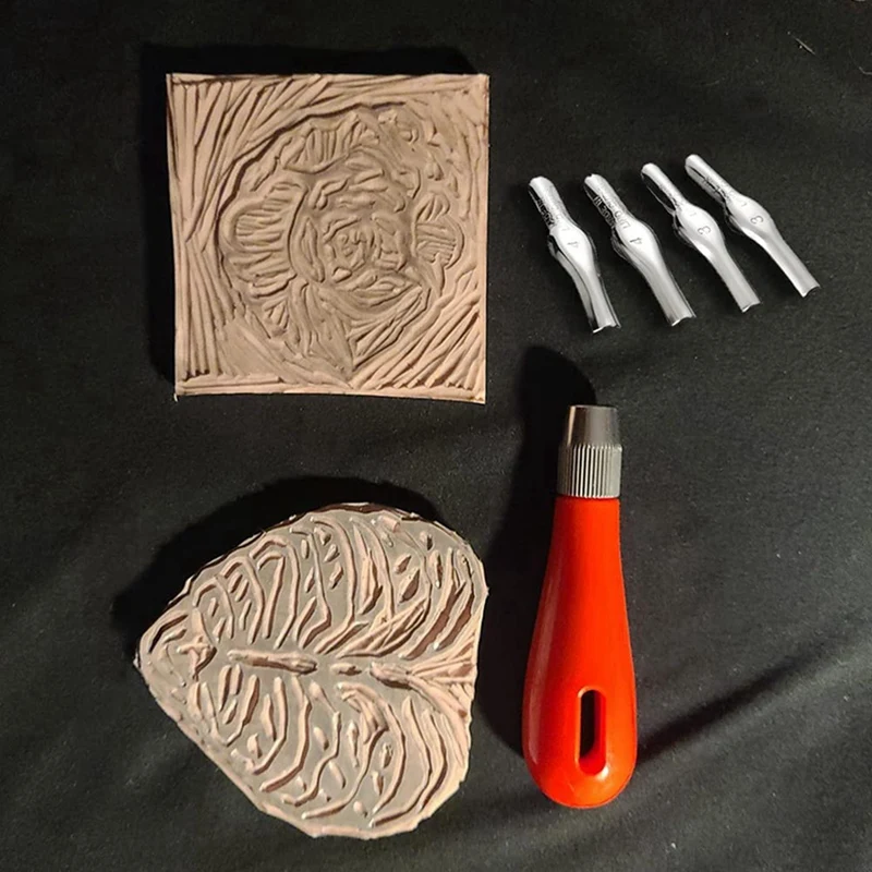 Набор резаков для линолеума 10 комплектов 30 лезвий в ассортименте