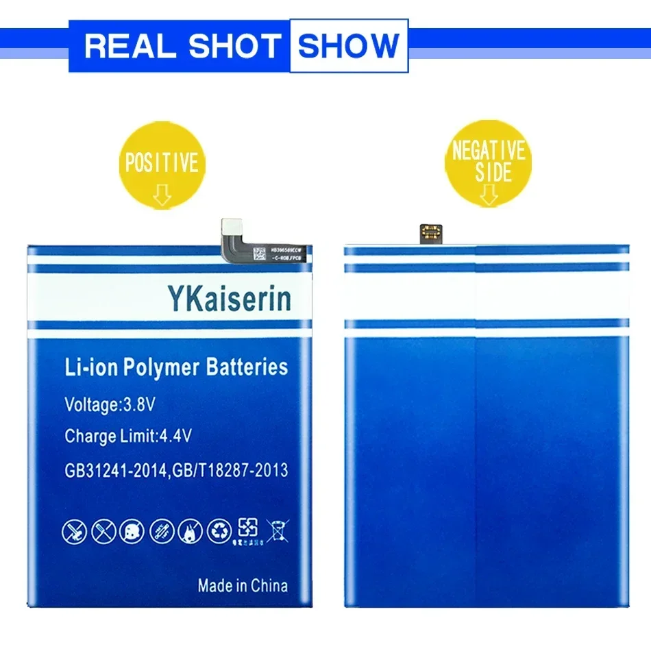 YKaiserin HB 396589 Аккумулятор ECW 4650 мАч для Huawei Nova 5 Pro SEA-AL00 SEA-AL10 сменные аккумуляторы