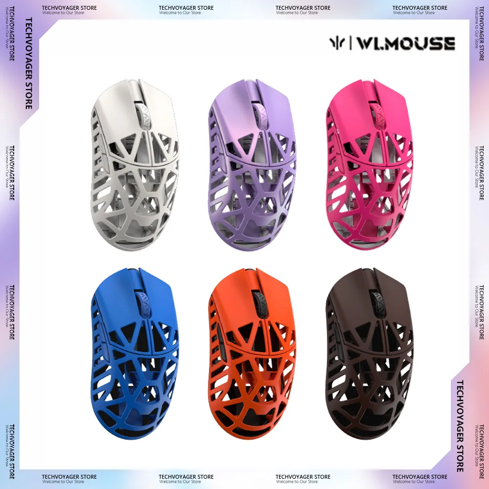 Беспроводная игровая мышь WLmouse Beast X Max PAW3950