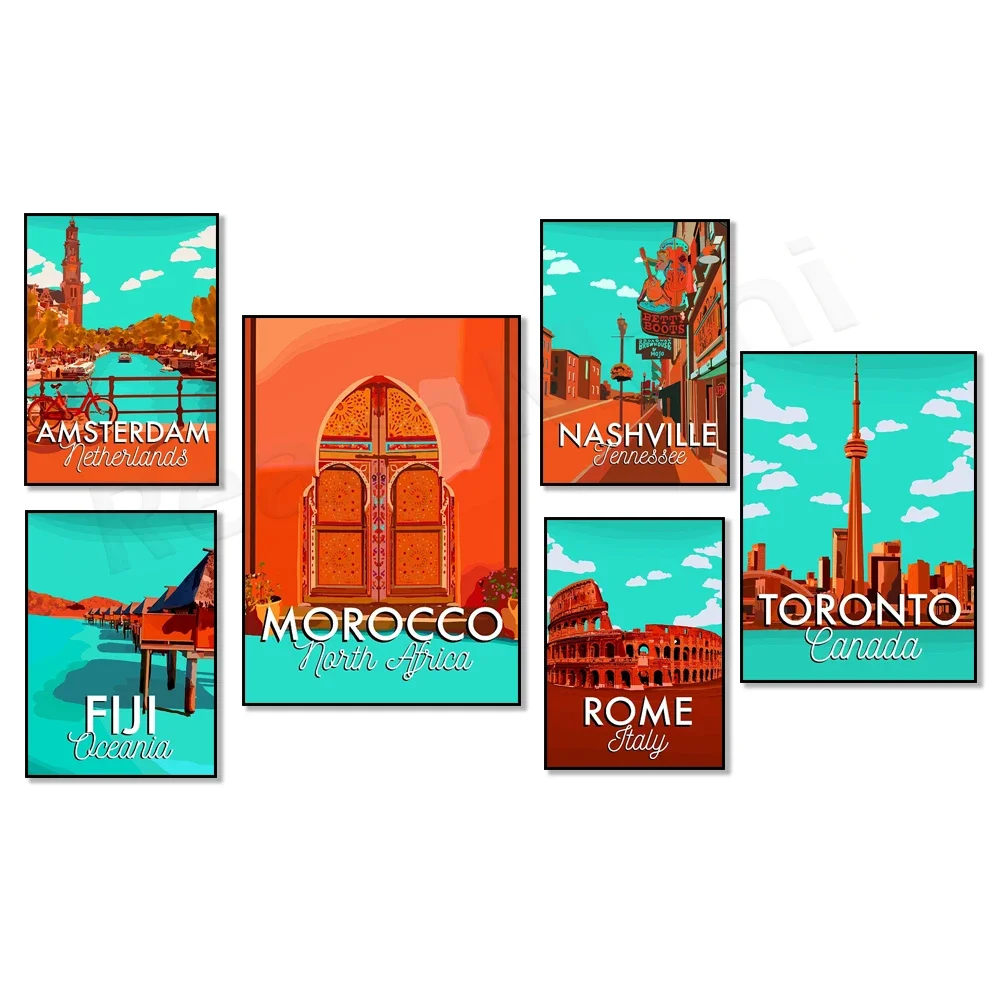 Кейп-Верд Африка Колумбия Нидерланды Нашвилл Теннесси Гавана Фиджи Марокко Рим