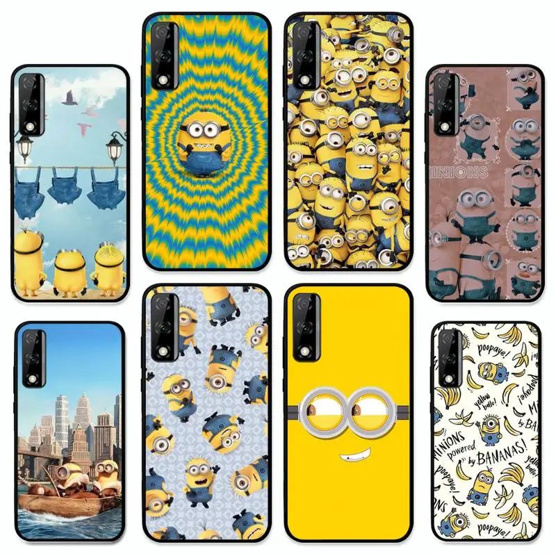 

Minions Phone Case for Huawei Y 6 9 7 5 8s prime 2019 2018 enjoy 7 plus