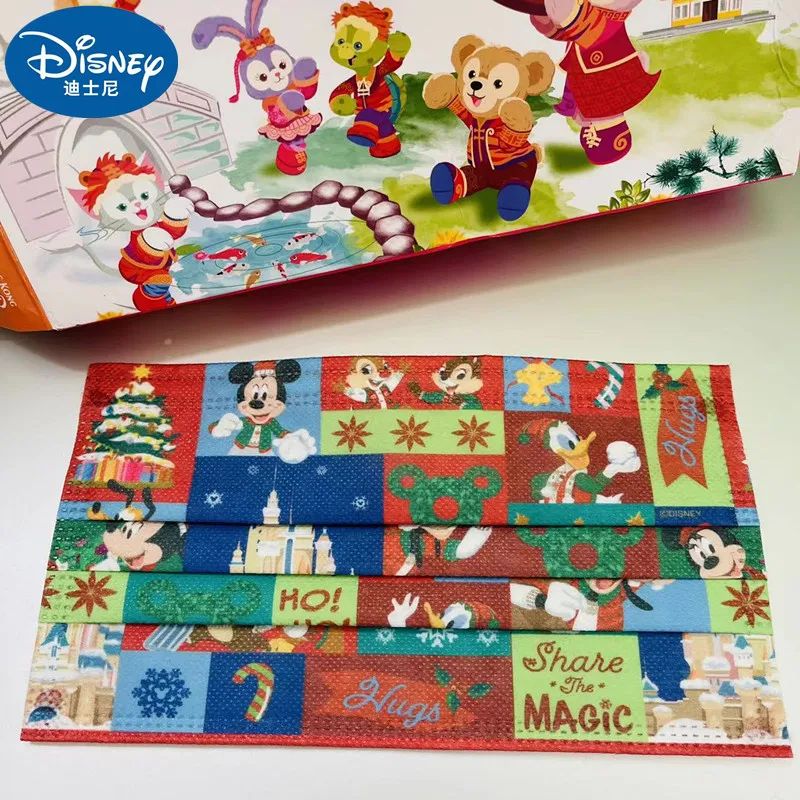 

Одноразовая маска для лица с изображением Диснея Микки Мауса Минни стеллало аниме чип и Дейл Duffy взрослые дети маскарадные маски защитные м...