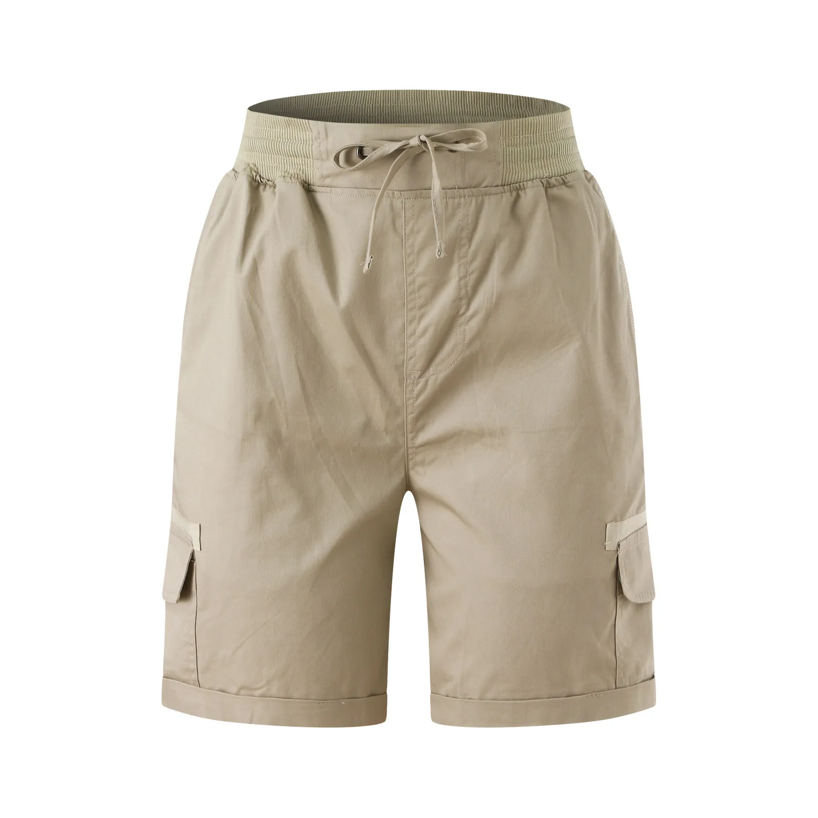 line Trousers short Harajuku High Waistgh Pants Short Oversize Loose Pants Oversize Wide Leg Trim Tie Pantalones Cortos large