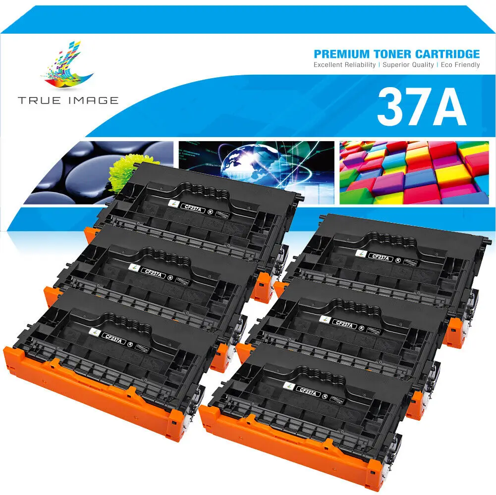 

6 CF237A 37A High Yield Toner Compatible With HP M631dn M632z M631dn M633z M631h