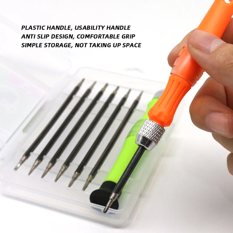 Многофункциональная маленькая прецизионная отвертка набор стальных магнитных