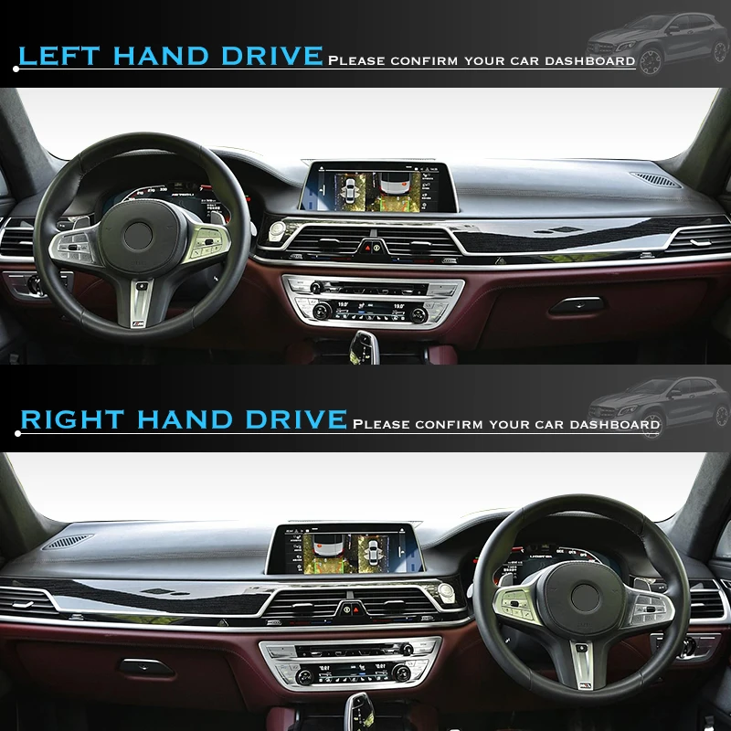 Для BMW 7 серии G11 730i 740d 750i 730d 740i 728 2016-2021 коврик для защиты приборной панели от