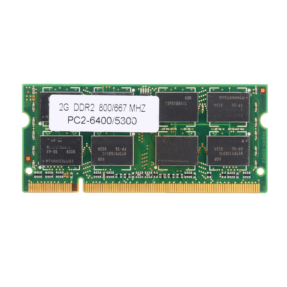 1 шт., оперативная память DDR2 PC2 6400/5300 800/667 МГц, 200 Контактов