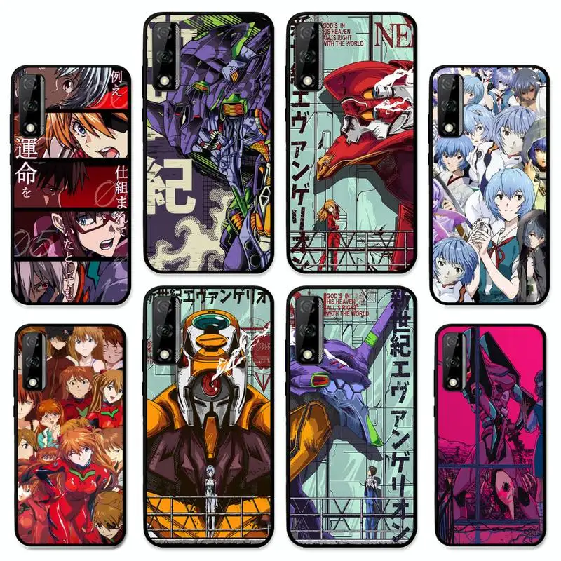 

Anime E-Evangelions EVA Phone Case for Huawei Y 6 9 7 5 8s prime 2019 2018 enjoy 7 plus